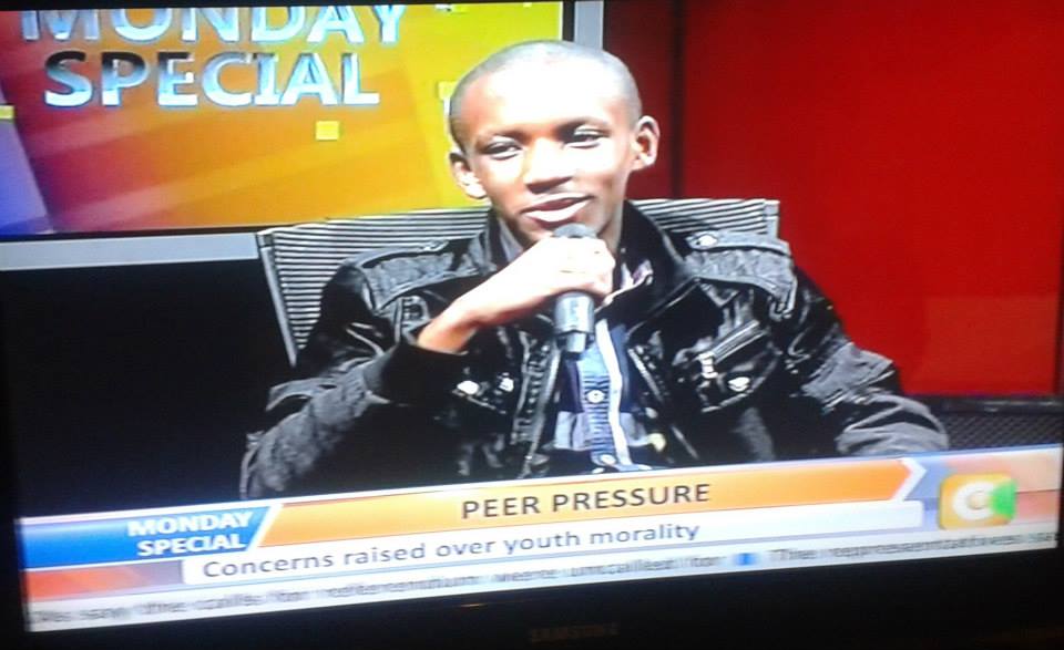 Most Confident Bellevue School student, David Mwendwa rewarded by being a Guest Speaker on Citizen TV with Janet Mbugua