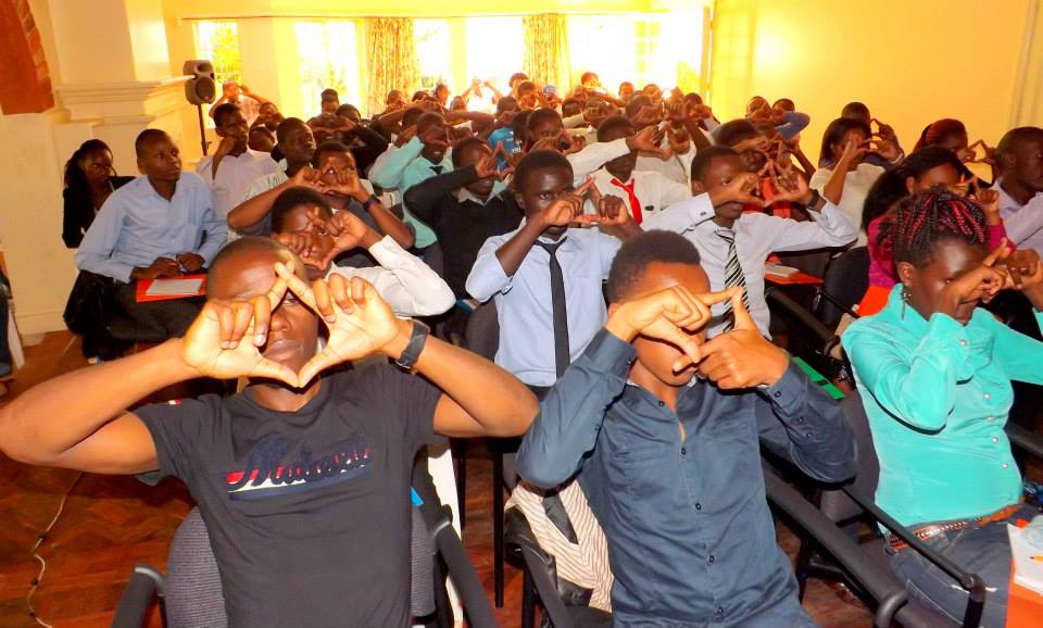 Teambuilding with University of Nairobi Leaders